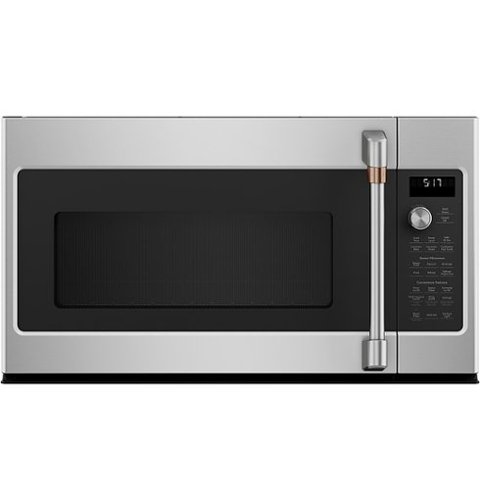 Café - 2.1 Cu. Ft. Over-the-Range Microwave with Sensor Cooking and Turntable - Stainless Steel